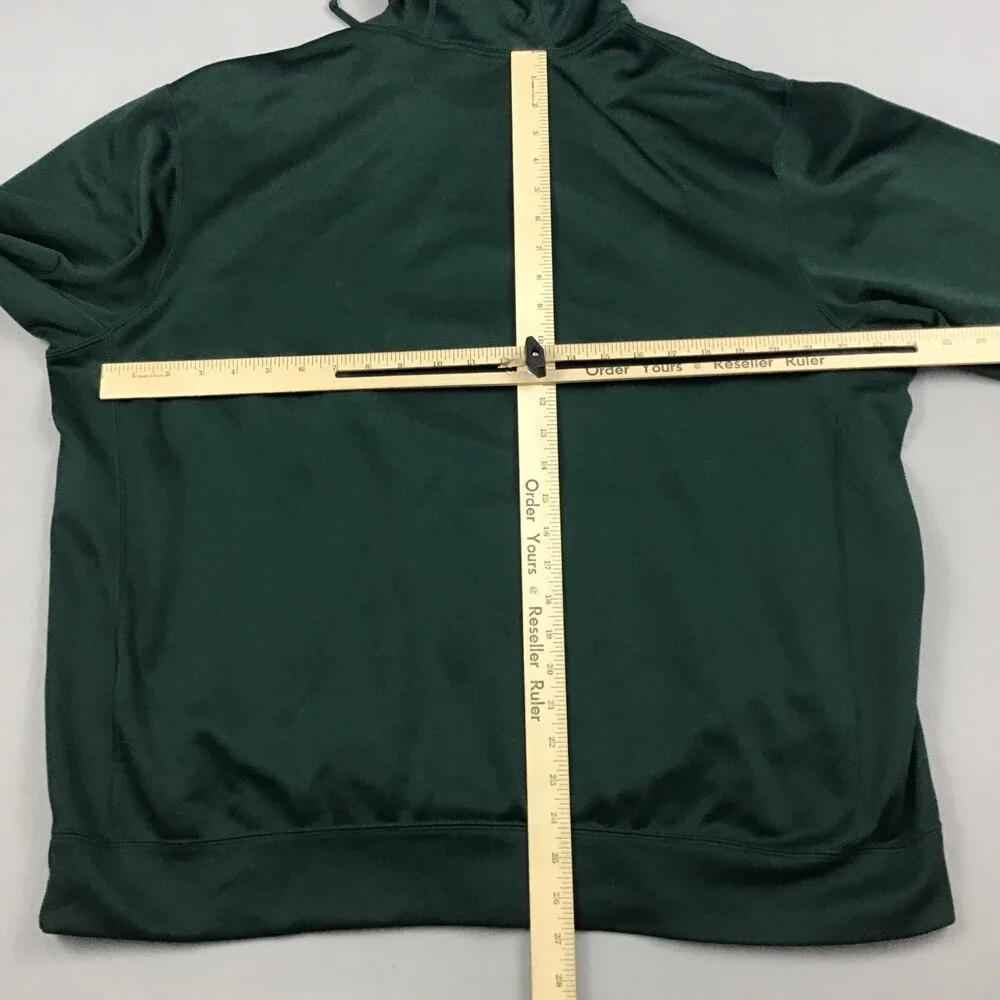 Michigan State Spartans Hoodie Men Extra Large Green Nike Therma Fit Football XL